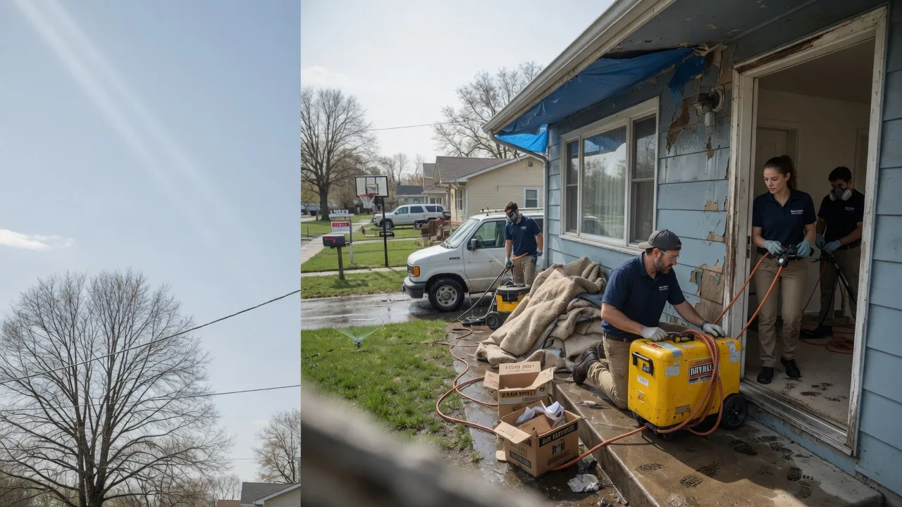 Basement Flood Cleanup in Clarksburg, MD near me